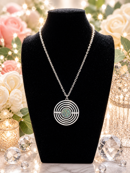 Custom Necklace - Targeted Tranquility - Black