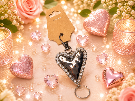 Bag Charm - Radiant Romeo - White