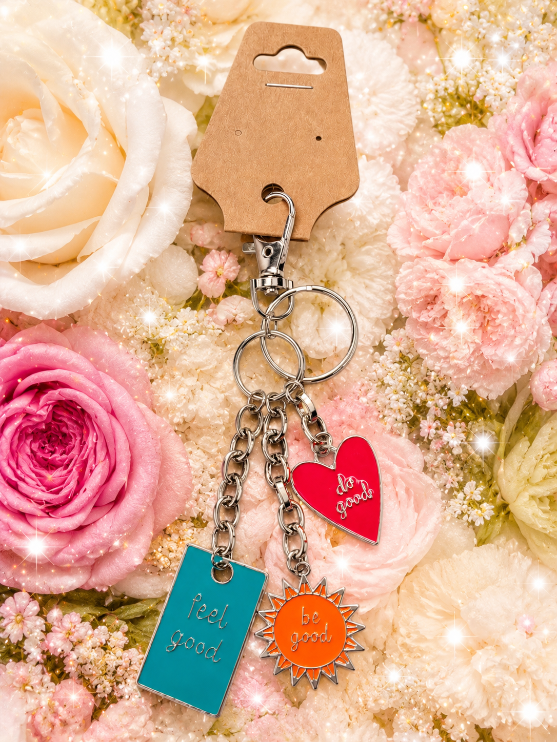 Bag Charm - Embracing Good - Multi
