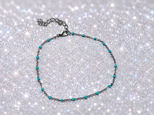 Custom Anklets - Anklet - Aqua