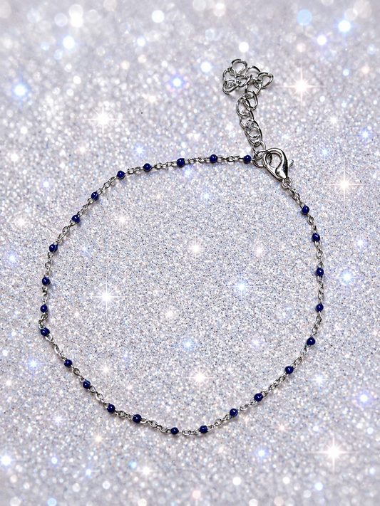 Custom Anklets - Anklet - Navy