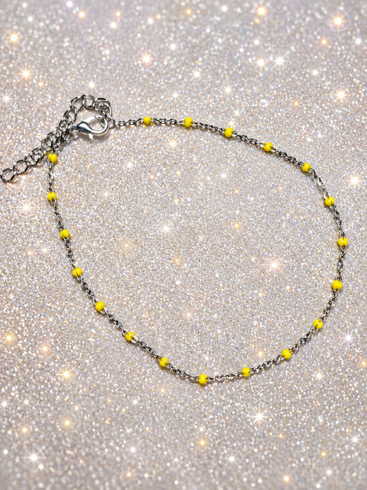 Custom Anklets - Anklet - Yellow