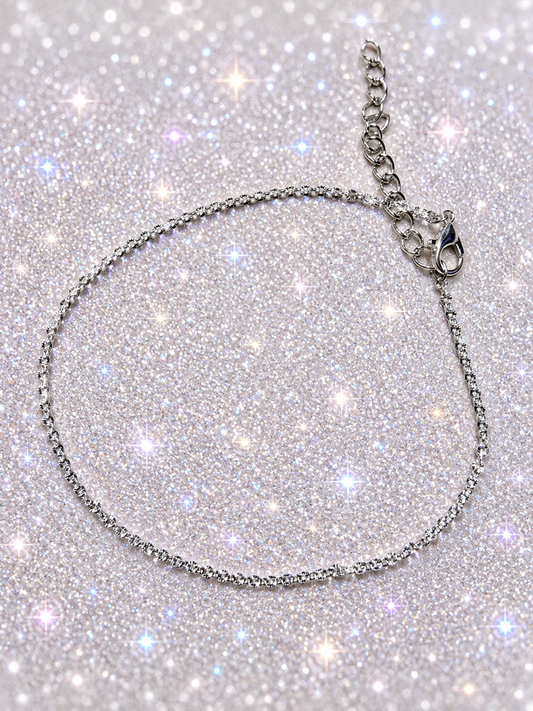 Custom Anklets - Anklet - Silver