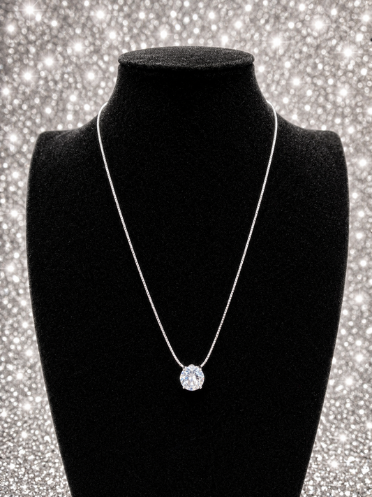 Custom Necklaces - Round - White