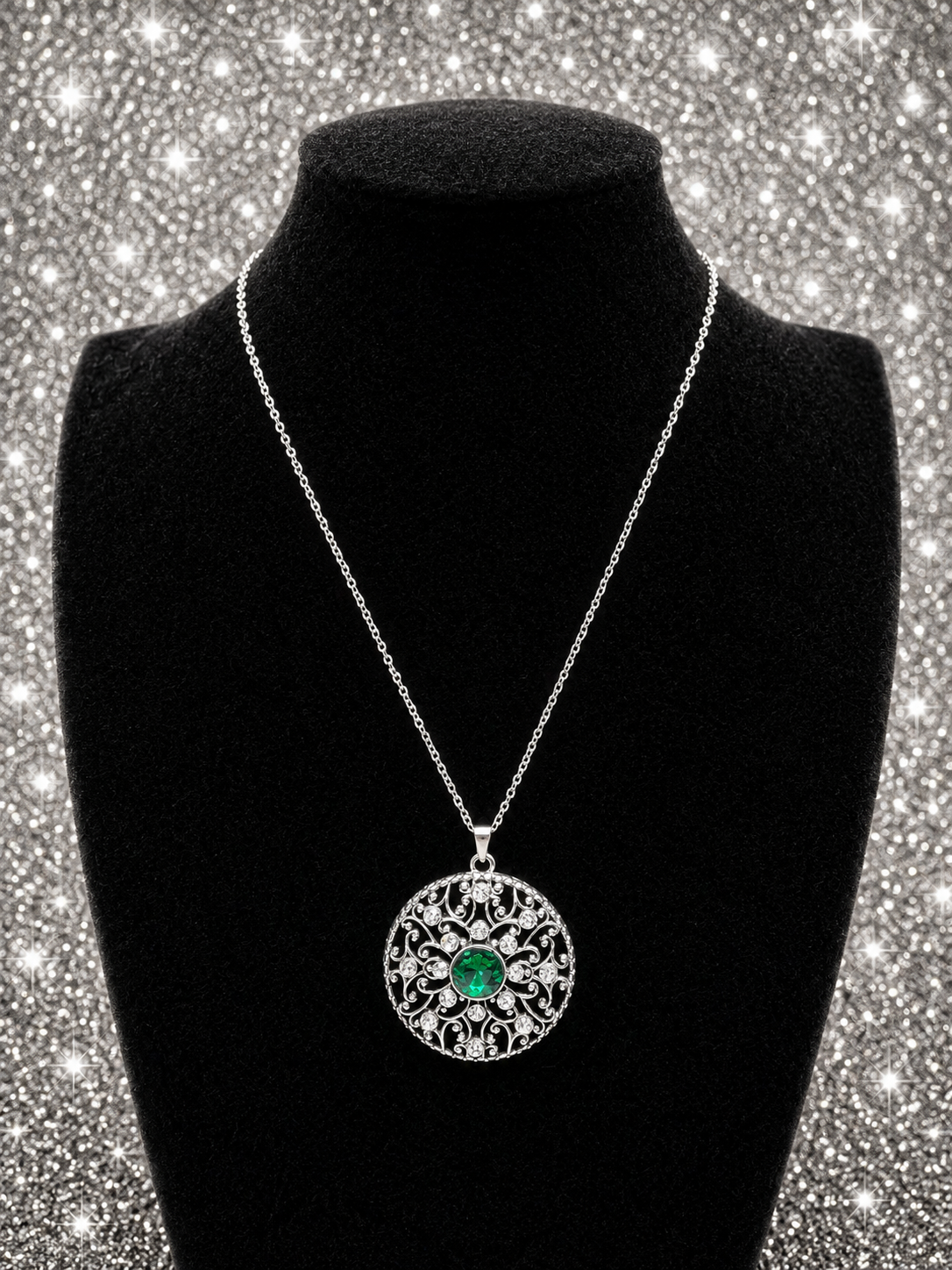 Custom Necklaces - GLOW Your True Colors - Green