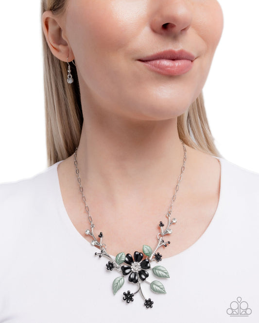 Botanical Brilliance - Black