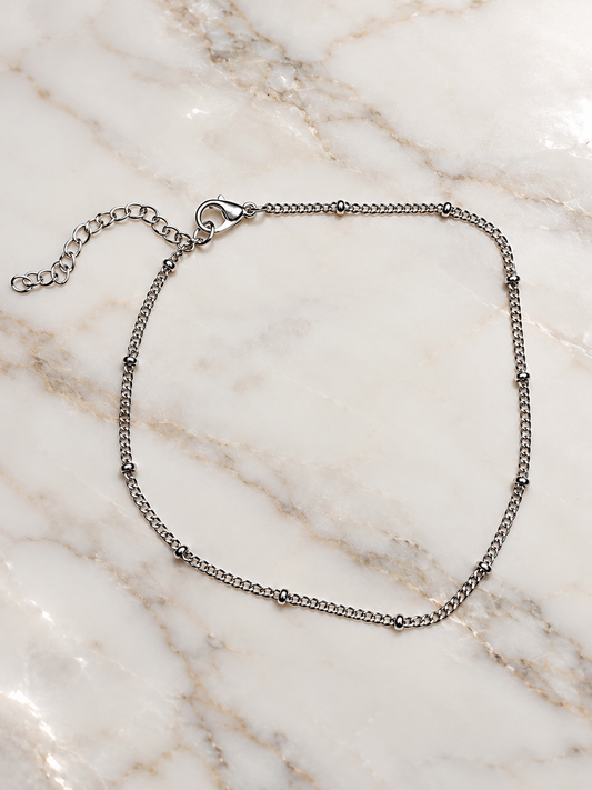 Custom Anklets - Silver