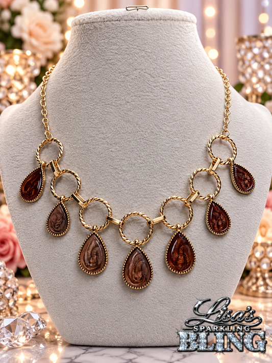 Golden Glimmer - Brown
