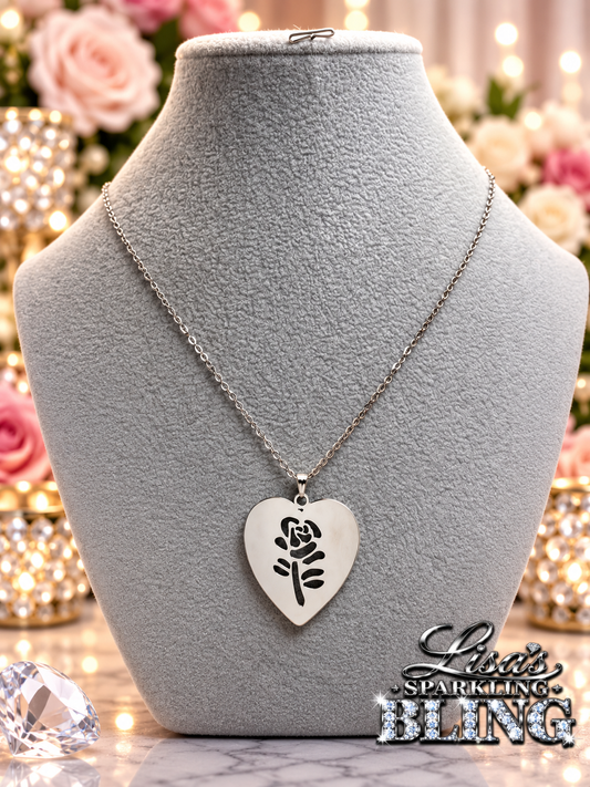 Custom Necklaces - Showstopping Silhouette - Silver