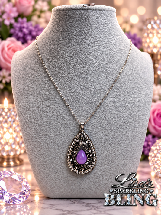 Custom Necklaces - Cloud Nine Couture - Purple