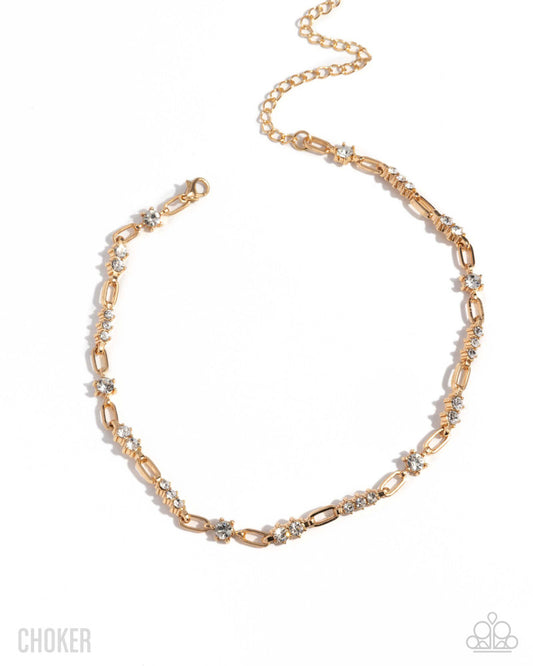 Pronged Pageantry - Gold