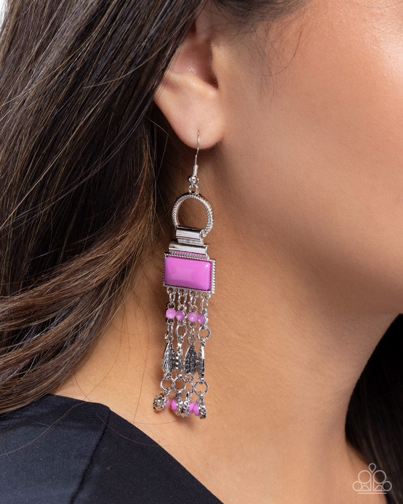 Complimentary Cascade - Purple